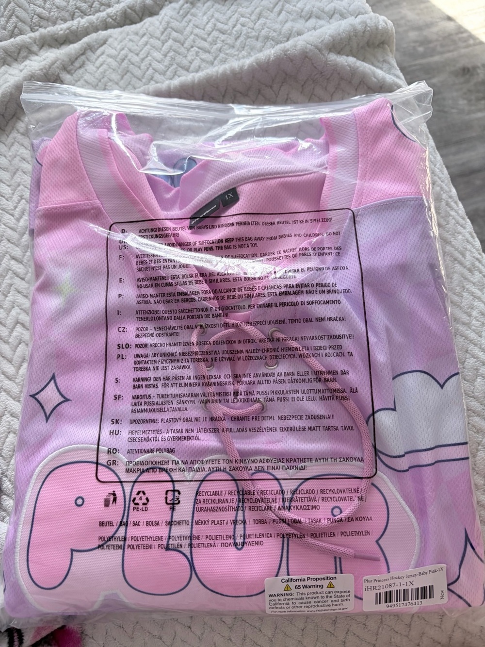 Plur Princess rave hockey jersey - Picture 4 of 4